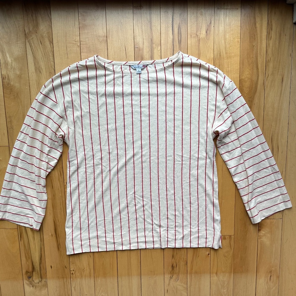 LL Bean Signature hemp and organic‎ cotton top